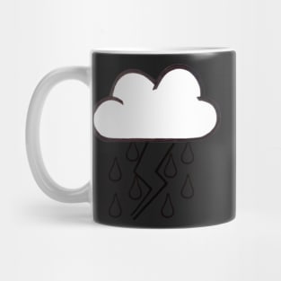 Rainy and Stormy Cloud Mug